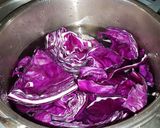 Foto del paso 3 de la receta Lombarda rehogada con manzana piñones y pasas