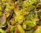পাঁচমিশালি সব্জী ভাজা(panchmishali sabji recipe in Bengali) রেসিপির ধাপ 3 ছবি
