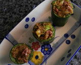 Foto del paso 13 de la receta: Troncos de calabacín rellenos de quinoa, brócoli y cerdo picado