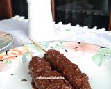 Foto langkah ke 10 dari resep Sate pisang coklat saus vanila.