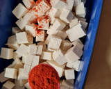Foto del paso 1 de la receta: Tofu con tres pimentones 🌶️