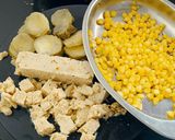 A picture of step 2 of Summer Special Juicy Jowar & Tofu Colorful Salad Bowl.