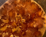 A picture of step 2 of Strawberry simple syrup.