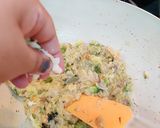A picture of step 3 of Baked quinoa rissotto with mushroom sauce and assorted veggies.