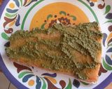 Foto del paso 2 de la receta: Salmón al pesto