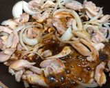 A picture of step 3 of Teriyaki Chicken with Poached Egg.