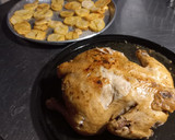 Foto del paso 5 de la receta: Pollo relleno al horno 🍗