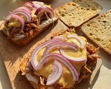 Tépett húsos szendvics recept fázis 4 fotója
