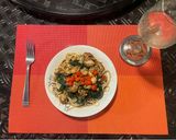 Foto del paso 8 de la receta: Spaghetti con ostiones y espinacas