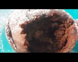 A picture of step 6 of Nutella filled mug cake (In 1 minute)|microwave nutella mug cake.
