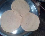 A picture of step 17 of Bihari dal puri.