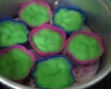 Foto langkah ke 4 dari resep Bolu kukus mawar.