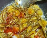 A picture of step 3 of Sangri Curry.
