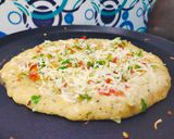 A picture of step 5 of Instant healthy breakfast uttapam.