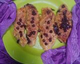 Foto langkah ke 5 dari resep Strudel pisang nyoklat Keju.