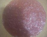 A picture of step 2 of Apple pomegranate jam.