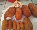 Foto del paso 7 de la receta: Rollito de pollo, con jamón y queso