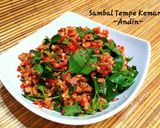 Foto langkah ke 6 dari resep Sambal Tempe Kemangi.