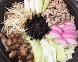 A picture of step 3 of Delicious! Rich Tonkotsu-Style Soy Sauce Ramen Hot Pot.