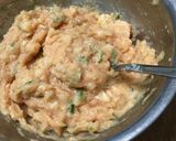 A picture of step 1 of Mom’s Classic Teriyaki Chicken Tsukune (No Mess!).