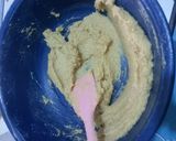 A picture of step 2 of Rainbow Block cake# author Marathon contest #.