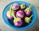 รูปขั้นตอนการทำที่ 1 ของ ผัดมะเขือยาว ไก่สับ กุ้ง