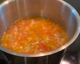 A picture of step 4 of Fennel and tomato soup 🥣 🍅.