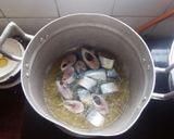 A picture of step 2 of Ungu soup.