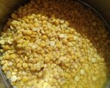 A picture of step 1 of Dal Dhokli.