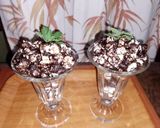 A picture of step 4 of Chocolate popcorns🍿🍫.
