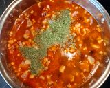 Füstölt csülkös - szalonnás- babos - galuska recept fázis 4 fotója