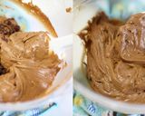 A picture of step 9 of Coffee & Chocolate Pound Cake.