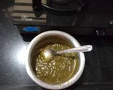 A picture of step 1 of Oats spinach Idli.