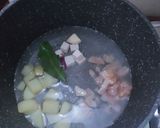 Foto langkah ke 3 dari resep Bubur Kentang Ayam Brokoli.