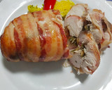 Foto del paso 7 de la receta: Pechugas envueltas en panceta y rellenas con dátiles