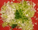 A picture of step 2 of Kadu ke pakory(pumpkin fritters).