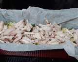 Foto del paso 2 de la receta: Pastel de brócoli y calabacín con pollo