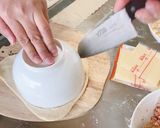 Hình bước làm 9 của món Bánh bao đào tiên nhân pizza