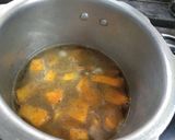 A picture of step 3 of Homemade Pumpkin Clear Soup.