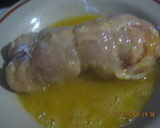 Foto del paso 3 de la receta: Pollo a la Gordon blue con crema de pollo estilo bechamel