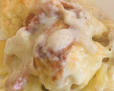 Foto del paso 5 de la receta: Coliflor con jamón y bechamel gratinados