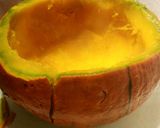 Foto del paso 2 de la receta: Zapallo Princesa rellena con pollo y verduras. 🔝💣