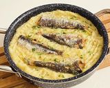 Une image de l'étape 3 de Sardines gratinées /duo de purée.