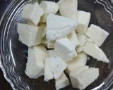 A picture of step 4 of Shahi paneer.