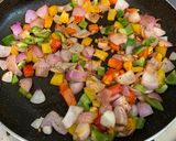 A picture of step 6 of Chilli paneer.