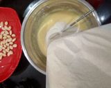 A picture of step 8 of Basbousa, Sweet Indian desert.