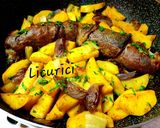 Pas rețetă Ruladă de ceafă cu bacon și ardei! 3 fotografie