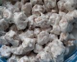 A picture of step 2 of Spicy soya chunks.