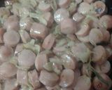 Foto del paso 3 de la receta: Salchichas con puré