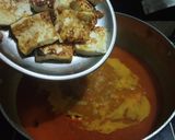 A picture of step 8 of Kadhai paneer.